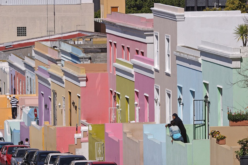 Colorful homes in Bo-Kaap