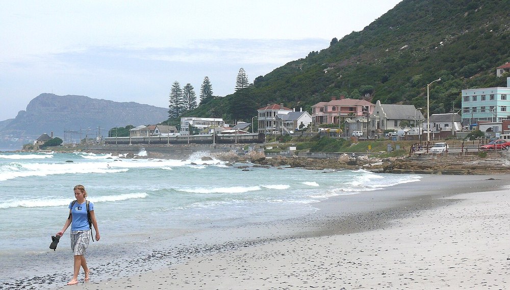 Surfer’s Corner at Muizenberg; representative setting for a surf lesson