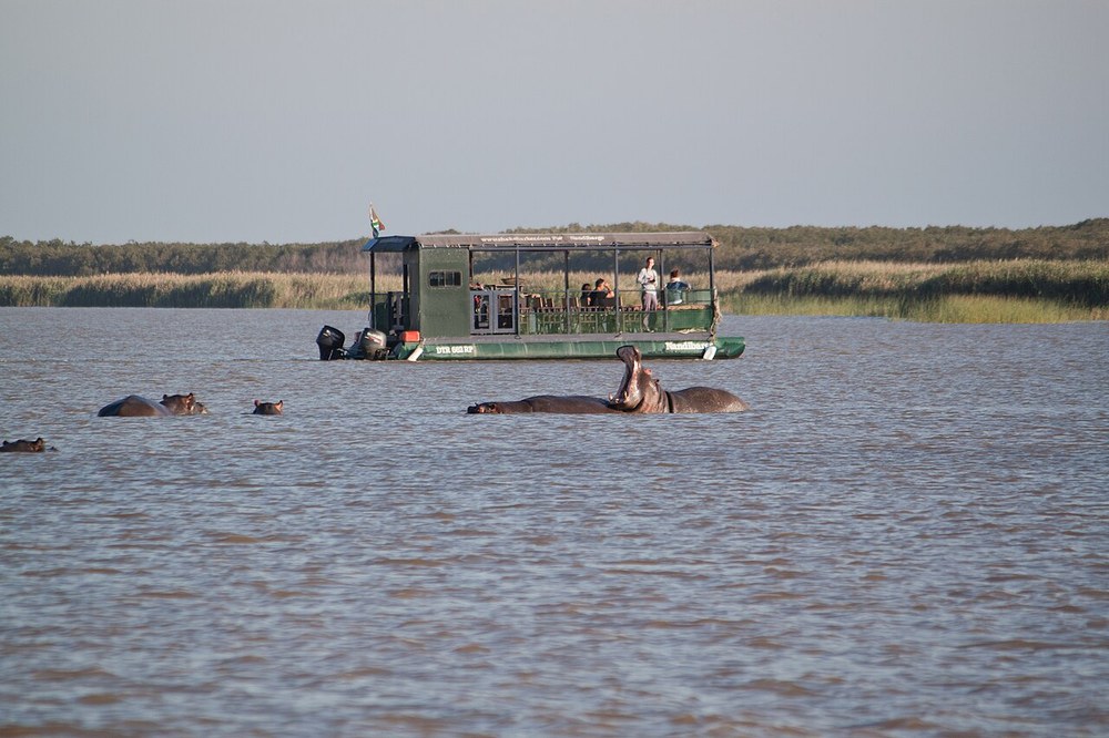 St Lucia estuary; representative setting, not Little Eden apartments